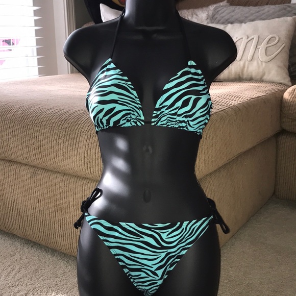 Old Navy Other - OLD NAVY - zebra pattern bikini